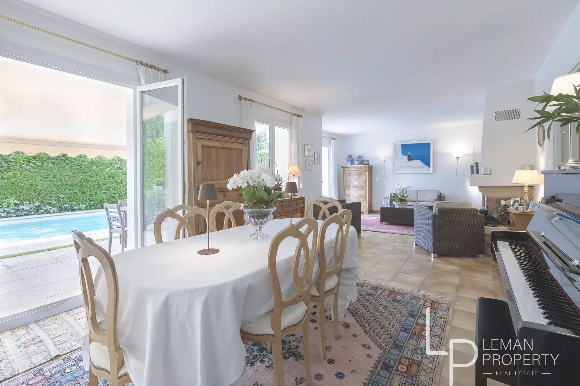 Maison familiale avec piscine dans un secteur calme de Messery