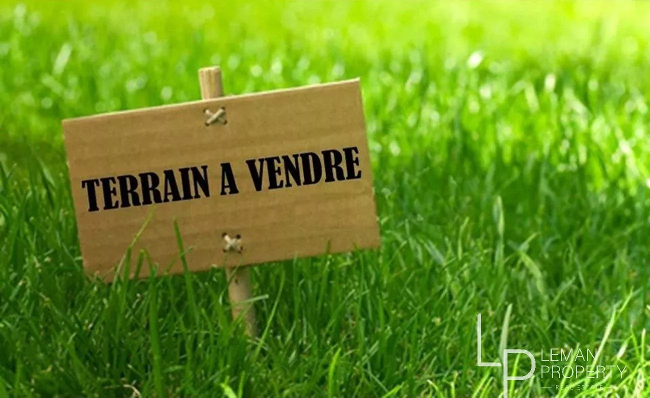 Terrain en vente sur www.leman-property.com