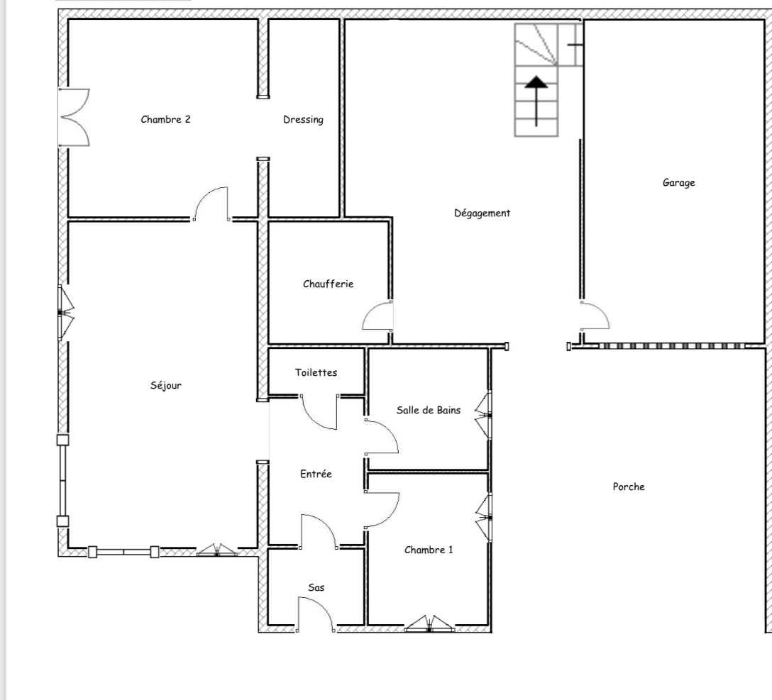 Vente de Maison / Villa d'une surface de 75 m2