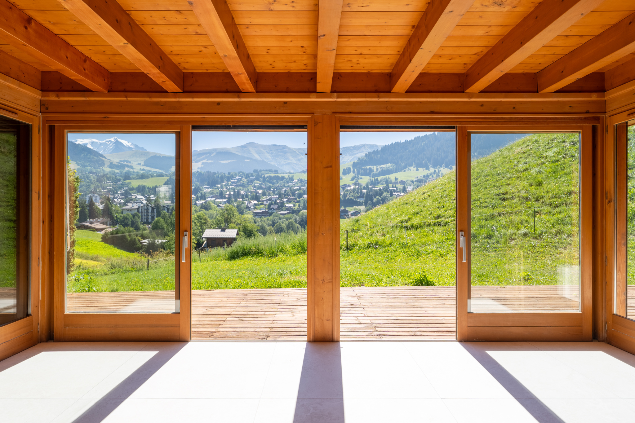 MEGEVE – MAGNIFIQUE CHALET VUE MONTAGNES