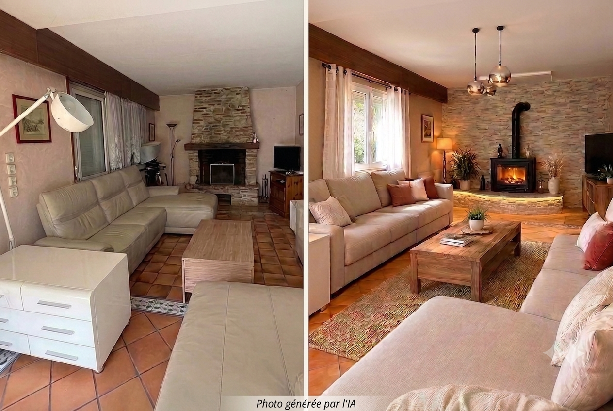 Maison / Villa de 115 m2 comprenant 5 pièces